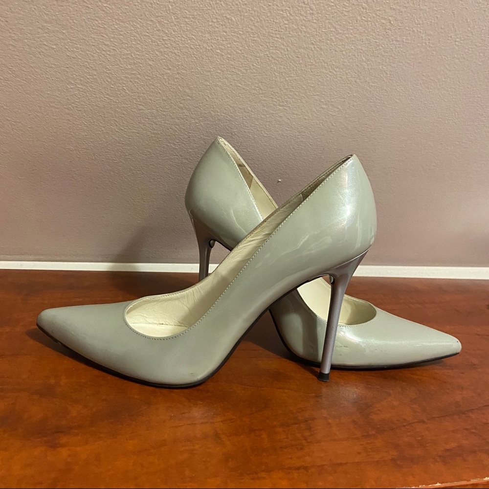 Grey Stuart Weitzman Pointed Toe Heels - image 1